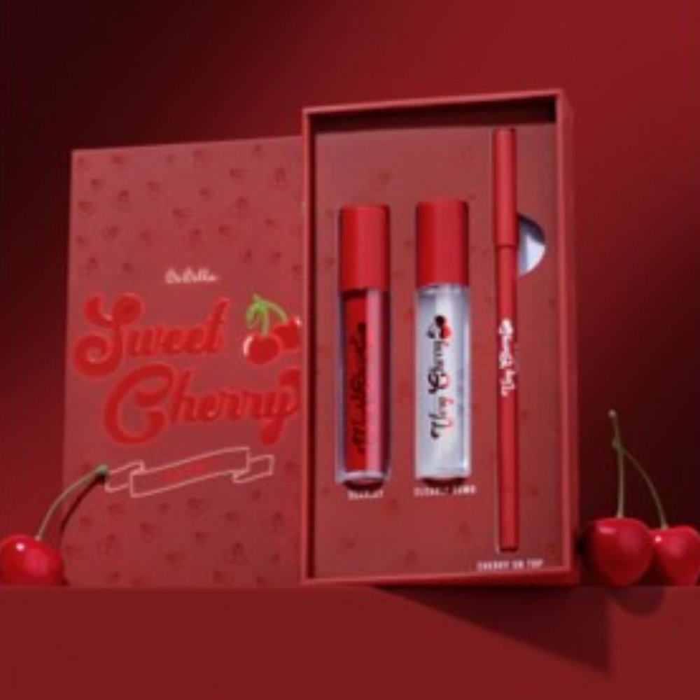 Sweet Cherry Lip Trio -  Gift